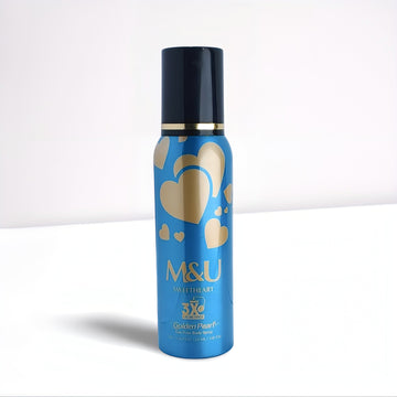 M&U SweetHeart gas free BodySpray 120ML