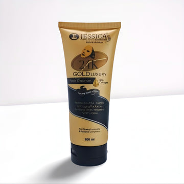 Jessica 24K Gold Luxury Face Cleanser 200ML
