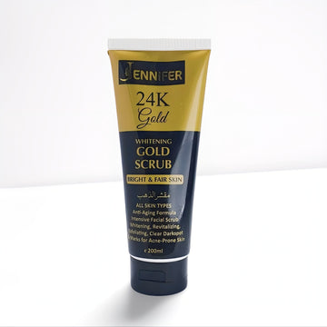 Jennifer 24K Gold Whitening Gold Scrub 200ML