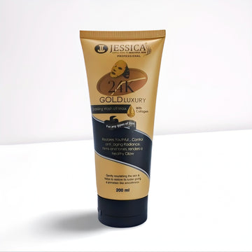 Jessica 24K Gold Luxury Soaking Wash-off Mask 200ML