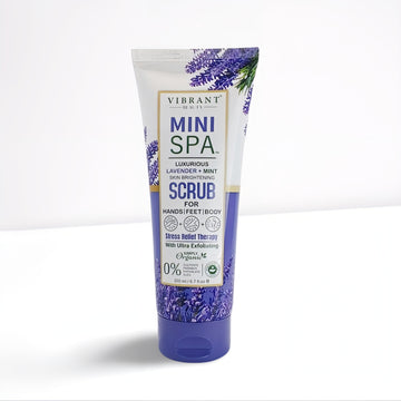 Vibrant Beauty Mini Spa Lavender + Mint Scrub 200ML