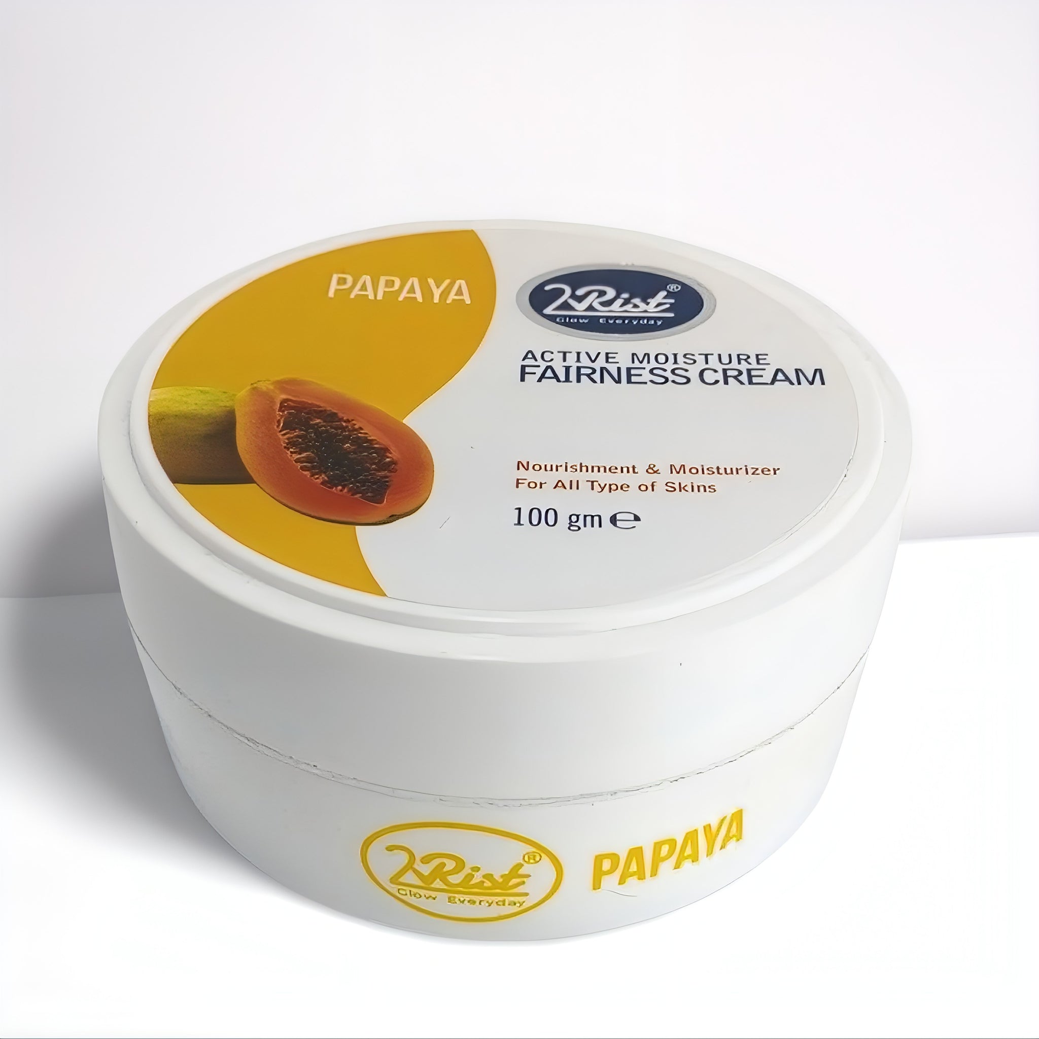2rist Papaya Active Moisture Fairness Cream 100g