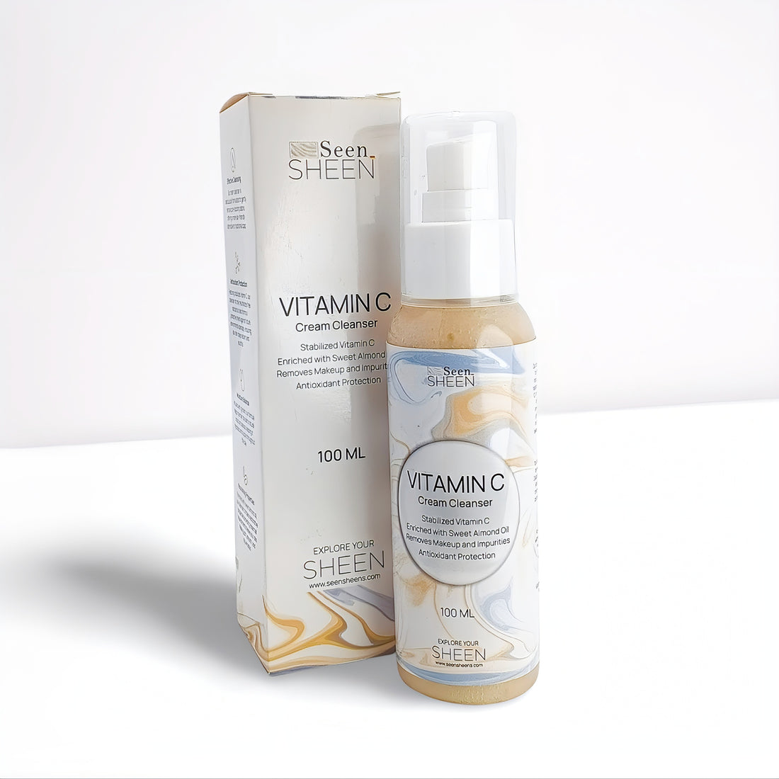 SEEN SHEEN Vitamin C Cream Cleanser 100ML