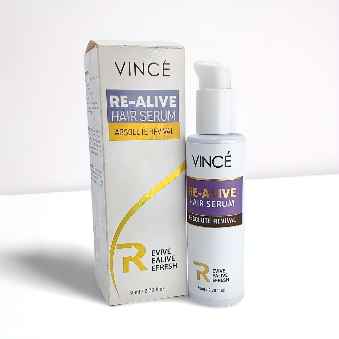 Vincé Re-Alive Hair Serum Absolute Revival for Healthy, Shiny Hair 80ML