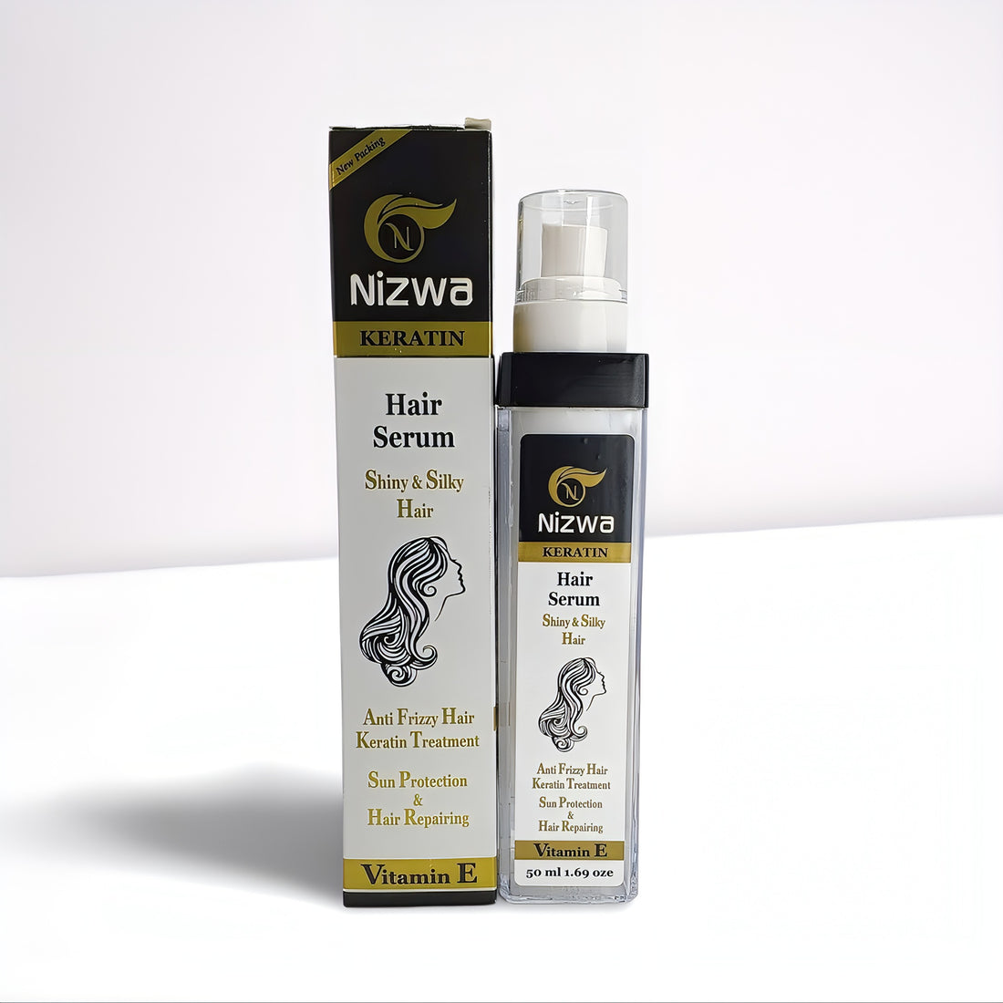 Nizwa Keratin Hair Serum with Vitamin E