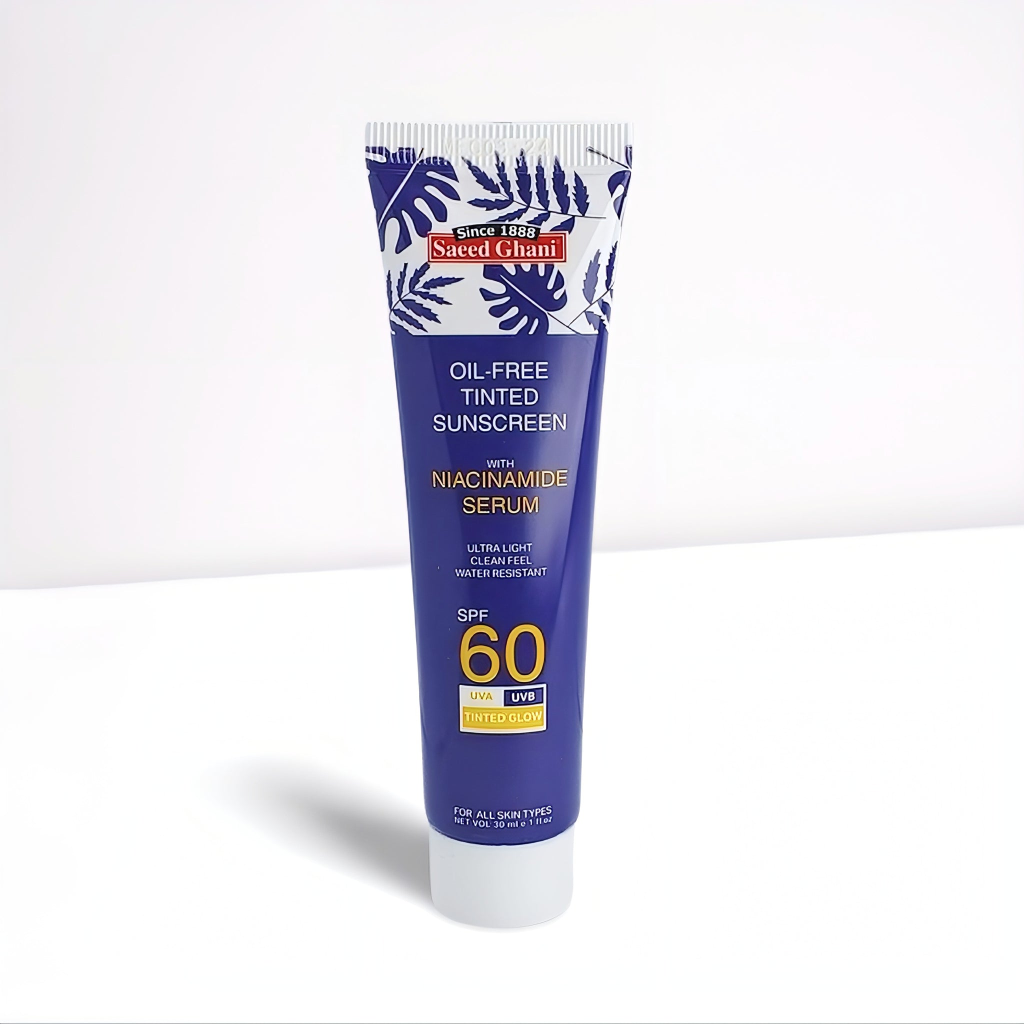 Saeed Ghani Oil-Free Tinted SunScreen SPF 60 30ML
