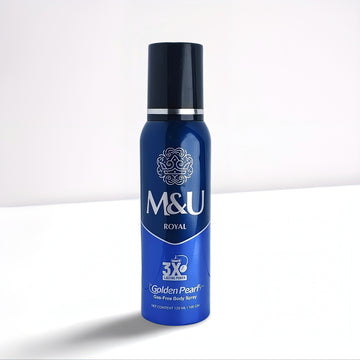 M&U Royal gas free BodySpray 120ML