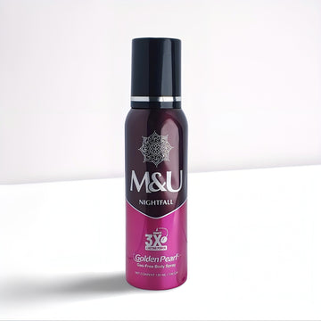 M&U Nightfall gas free BodySpray 120ML
