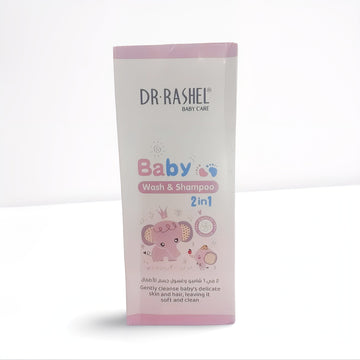 Dr. Rashel Baby Wash & Shampoo 2 in 1 (Pink Edition) 300ML