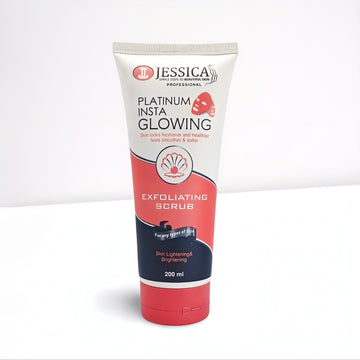 Jessica Platinum Insta Glowing Exfoliating Scrub 200ML