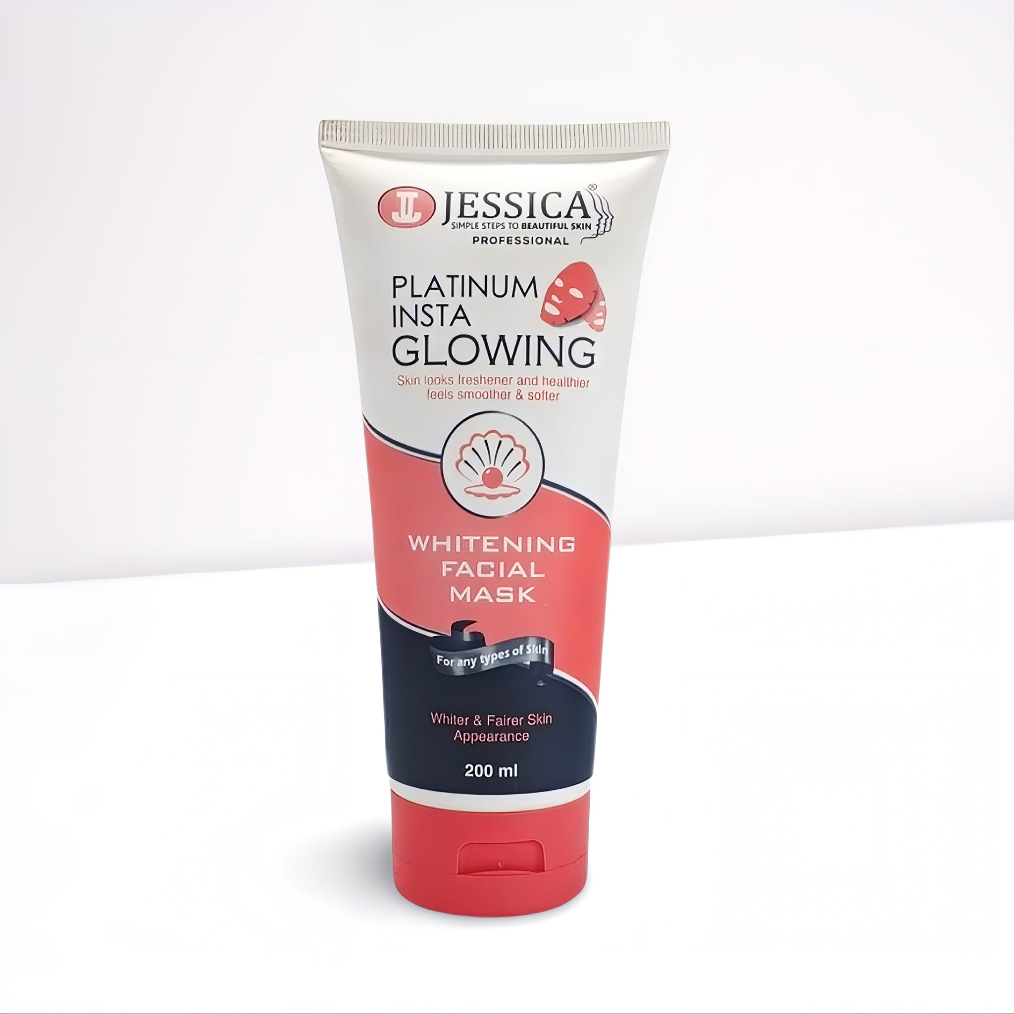 Jessica Platinum Insta Glowing Whitening Facial Mask 200ML