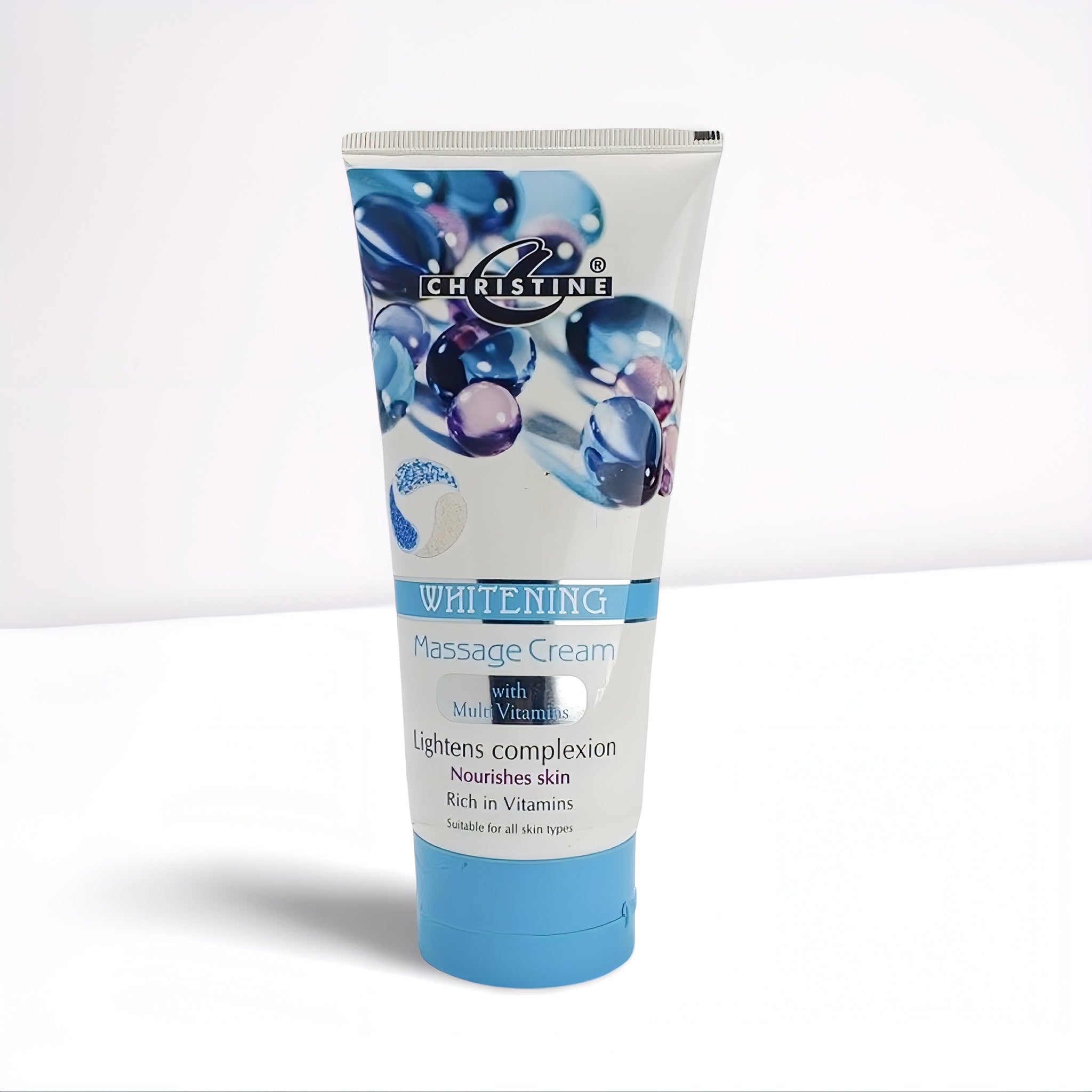 Christine Whitening Massage Cream with Multi-Vitamins | Lightens & Nourishes Skin