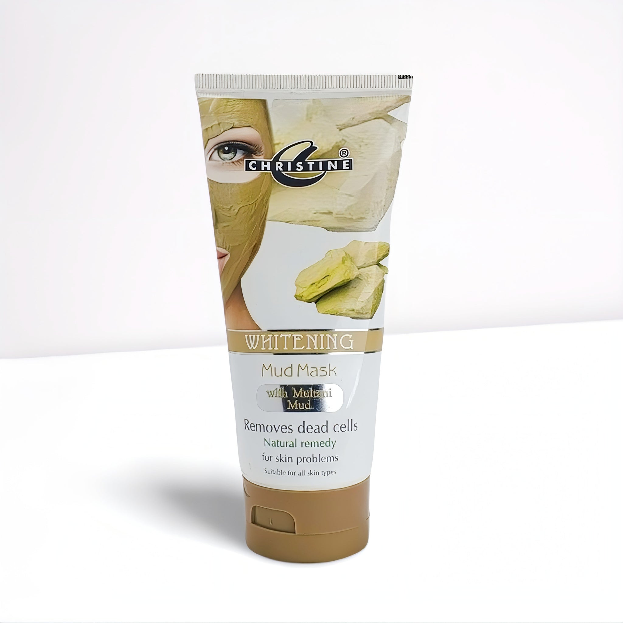 Christine Whitening Mud Mask with Multani Mitti | Natural Remedy for Skin Problems