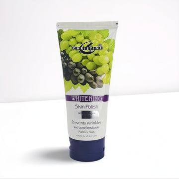 Christine Whitening Skin Polish with Grapes | Anti-Wrinkle, Anti-Acne & Purifying