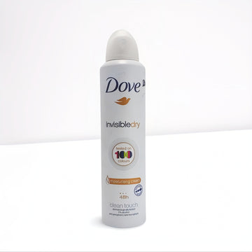 Dove Invisible Dry Clean Touch Antiperspirant Deodorant Spray, 150ml - 48h Protection