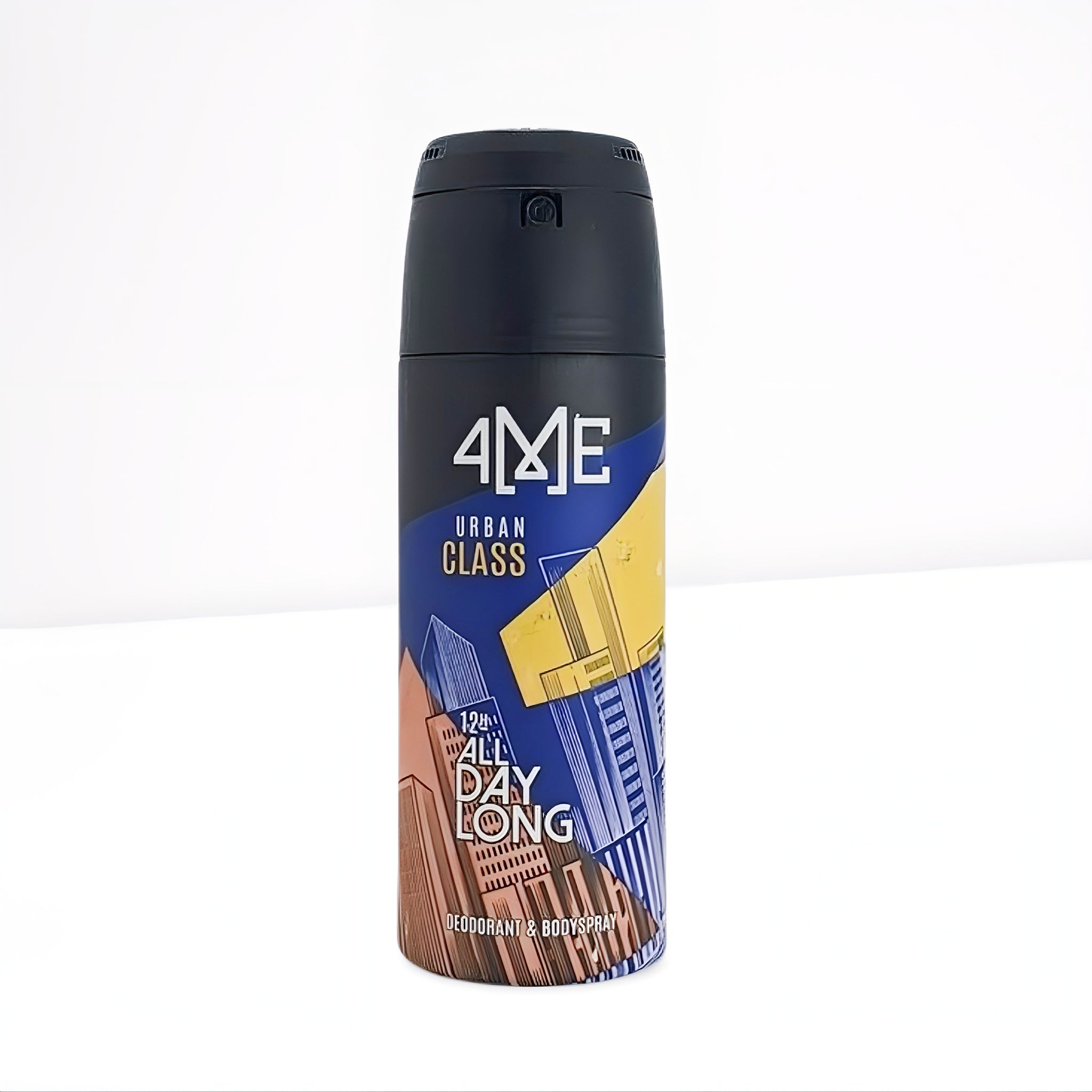 4ME Urban Class Deodorant & Bodyspray for Men, 150ml - 12h All Day Long Protection