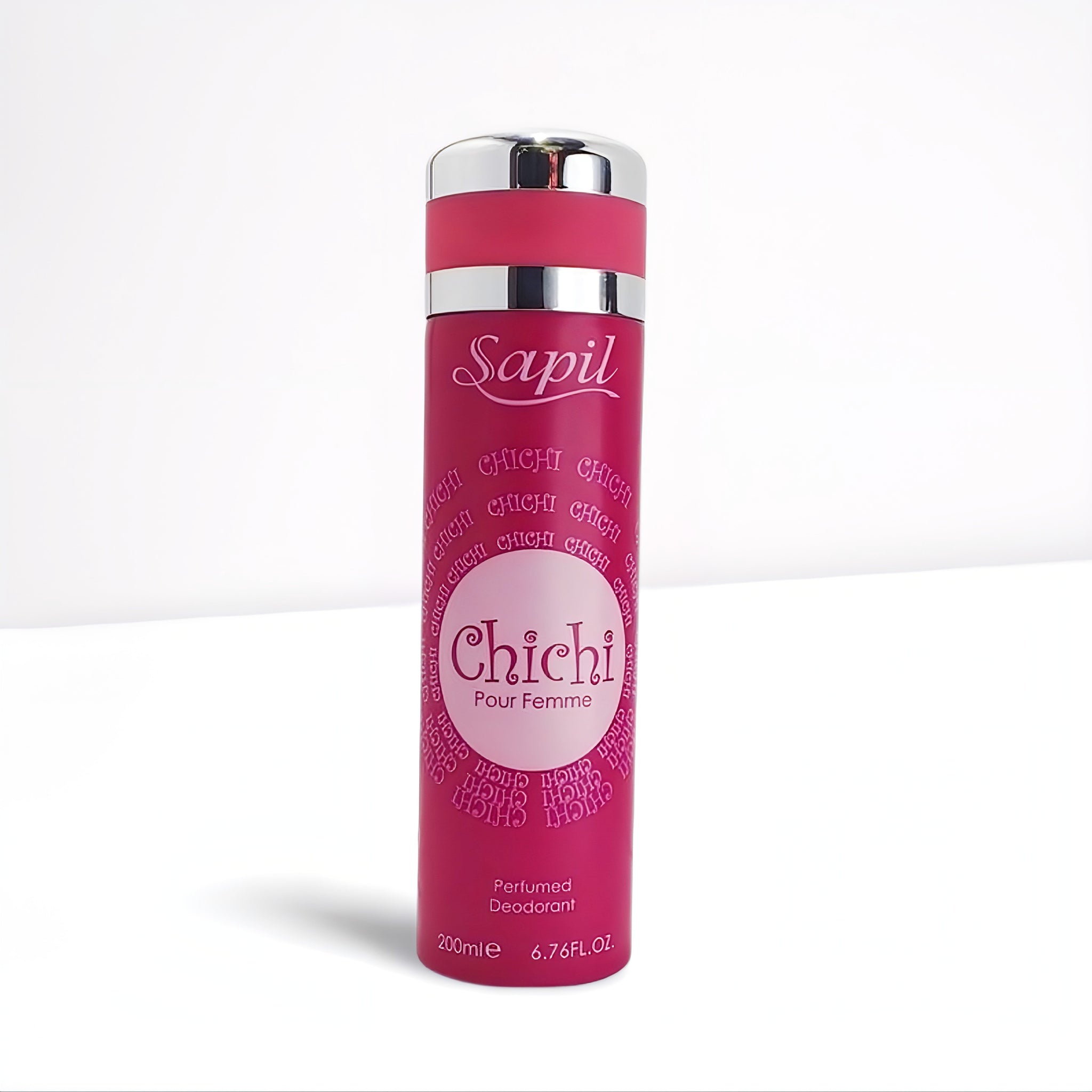 Sapil Chichi Pour Femme Perfumed Deodorant for Women, 200ml (6.76 Fl.Oz.)