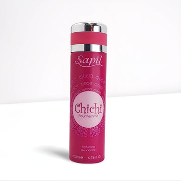 Sapil Chichi Pour Femme Perfumed Deodorant for Women, 200ml (6.76 Fl.Oz.)