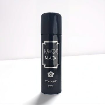 Havoc Black Deodorant Spray, 200ml - Long-Lasting Fragrance for Men