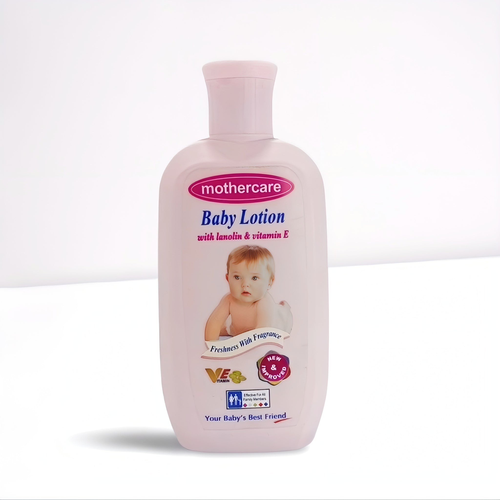 Mothercare Baby Lotion – Gentle Hydration with Lanolin & Vitamin E
