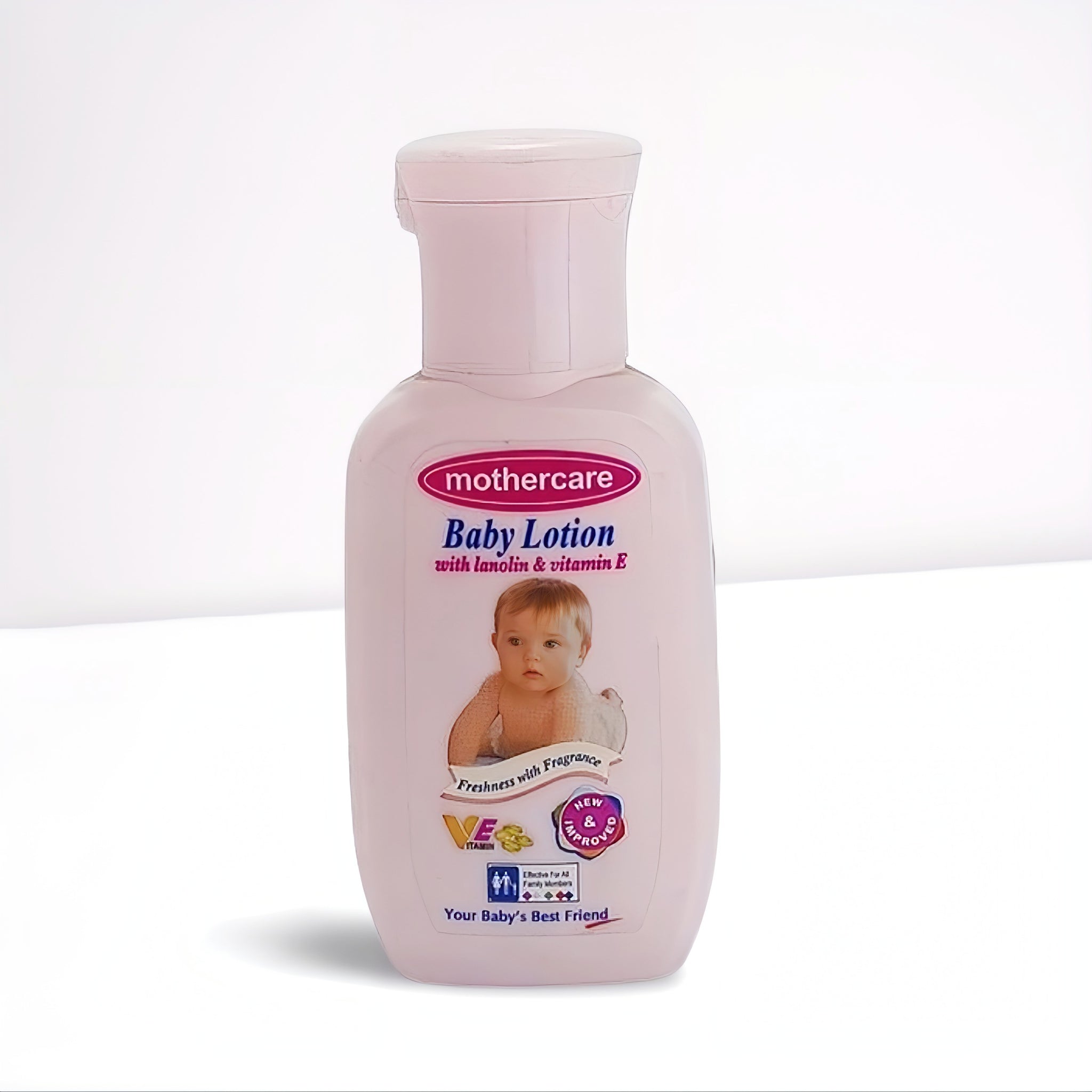 Mothercare Baby Lotion – With Lanolin & Vitamin E | Gentle Moisturizer