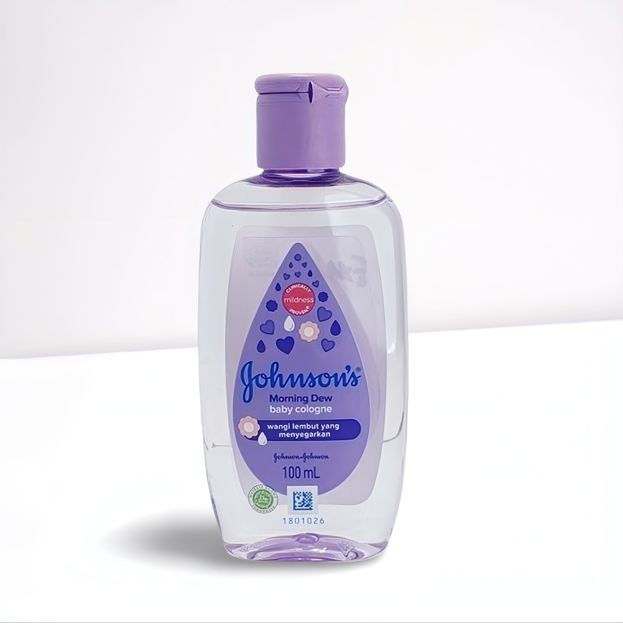 Johnson's Morning Dew Baby Cologne 100ml – Fresh & Gentle Fragrance for Babies