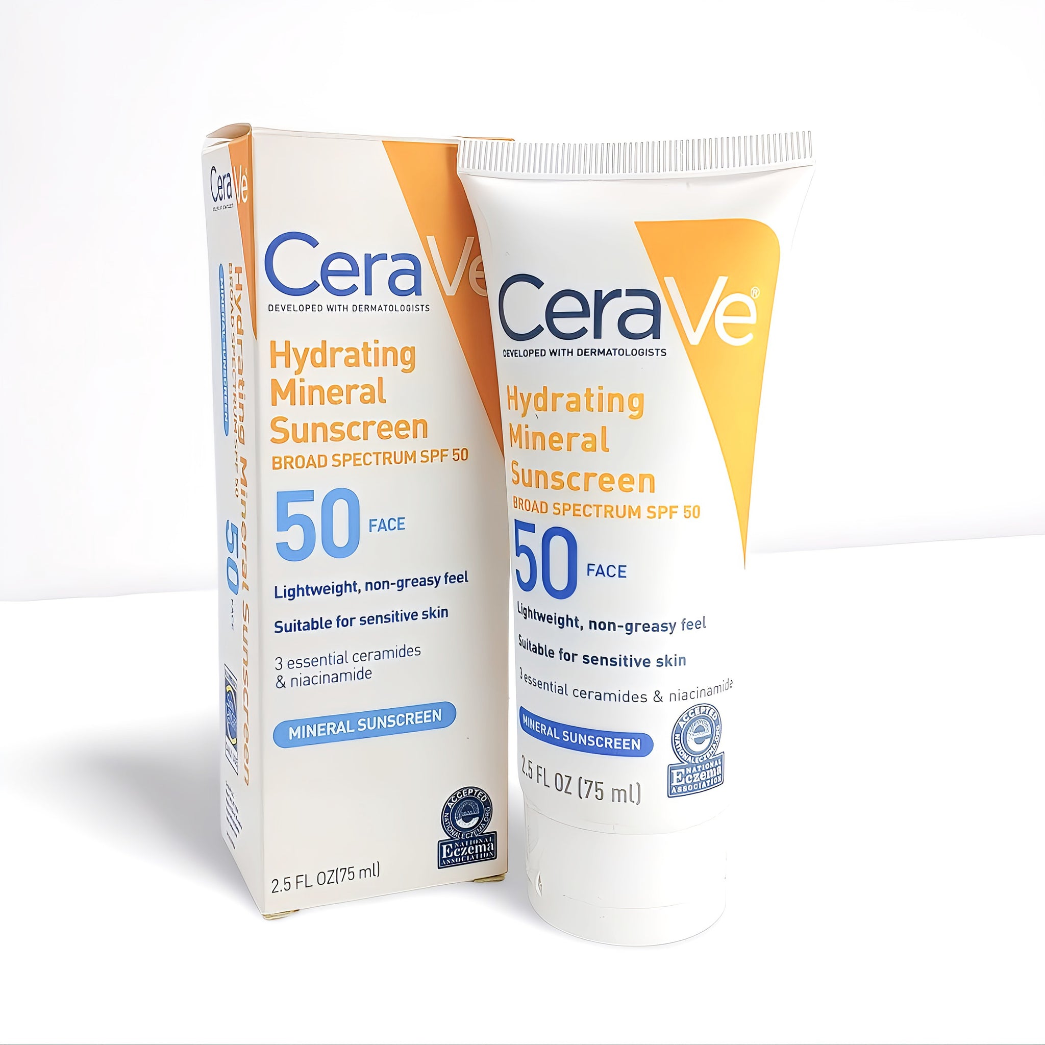 CeraVe Hydrating Mineral Sunscreen SPF 50 75ML