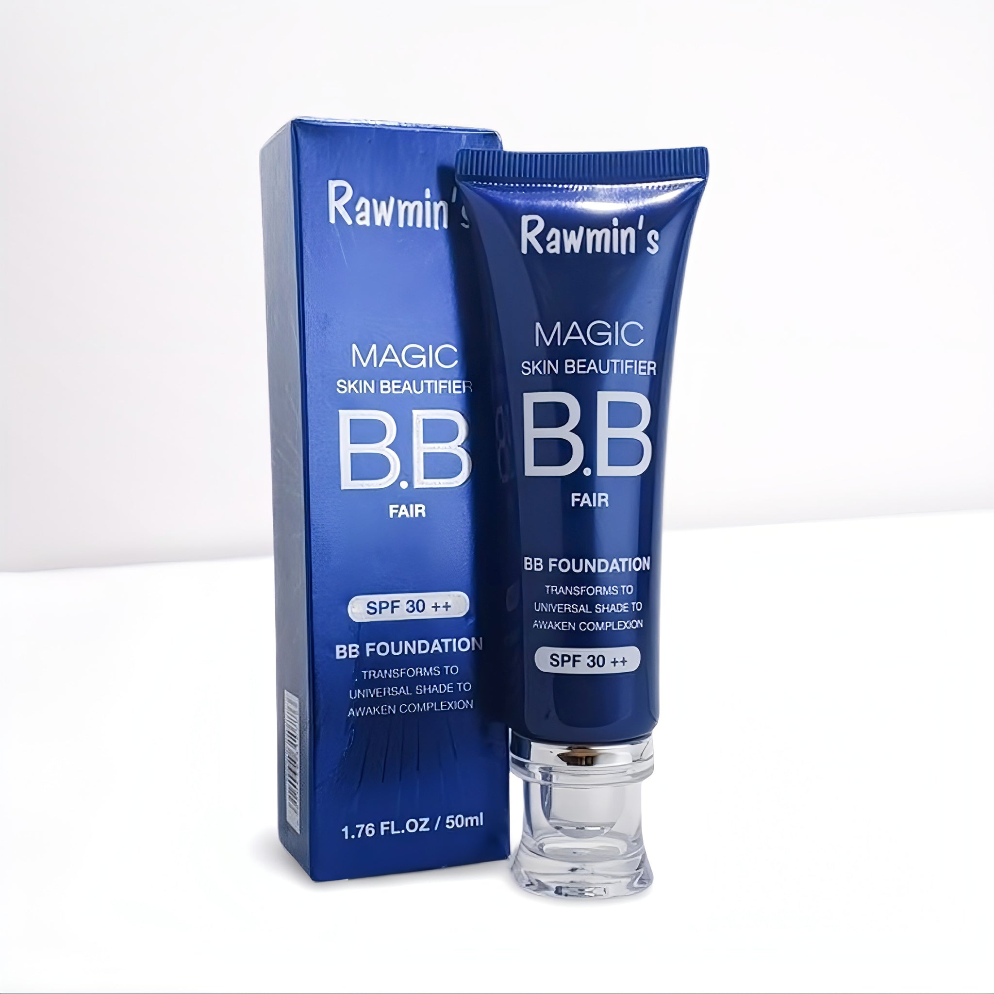 Rawmin's Magic Skin Beautifier BB Fair Foundation SPF 30++ | 50ml Universal Shade