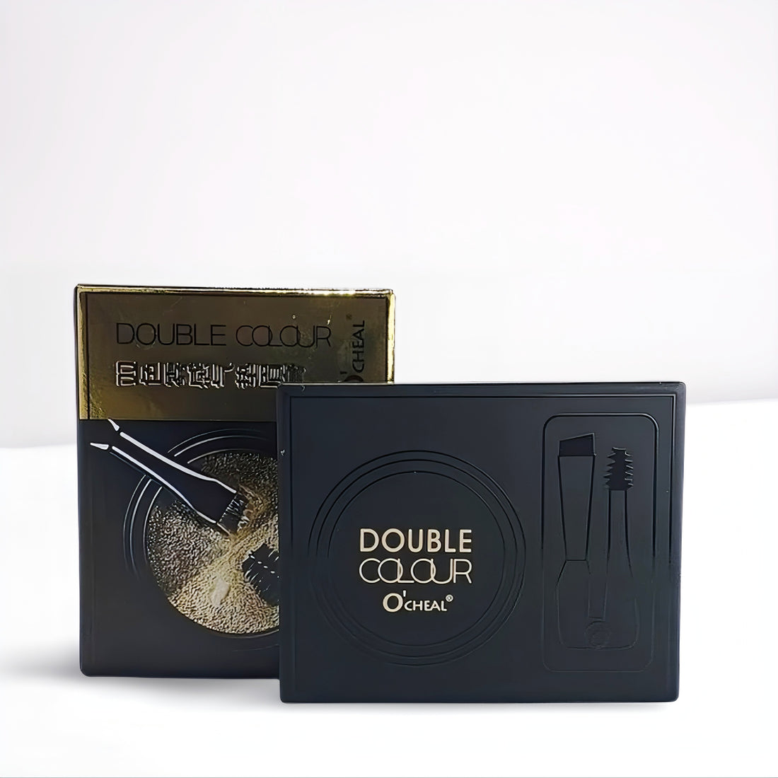 O'CHEAL Double Colour Eyebrow Kit: Cream & Powder Duo for 3D Brows Define Your A