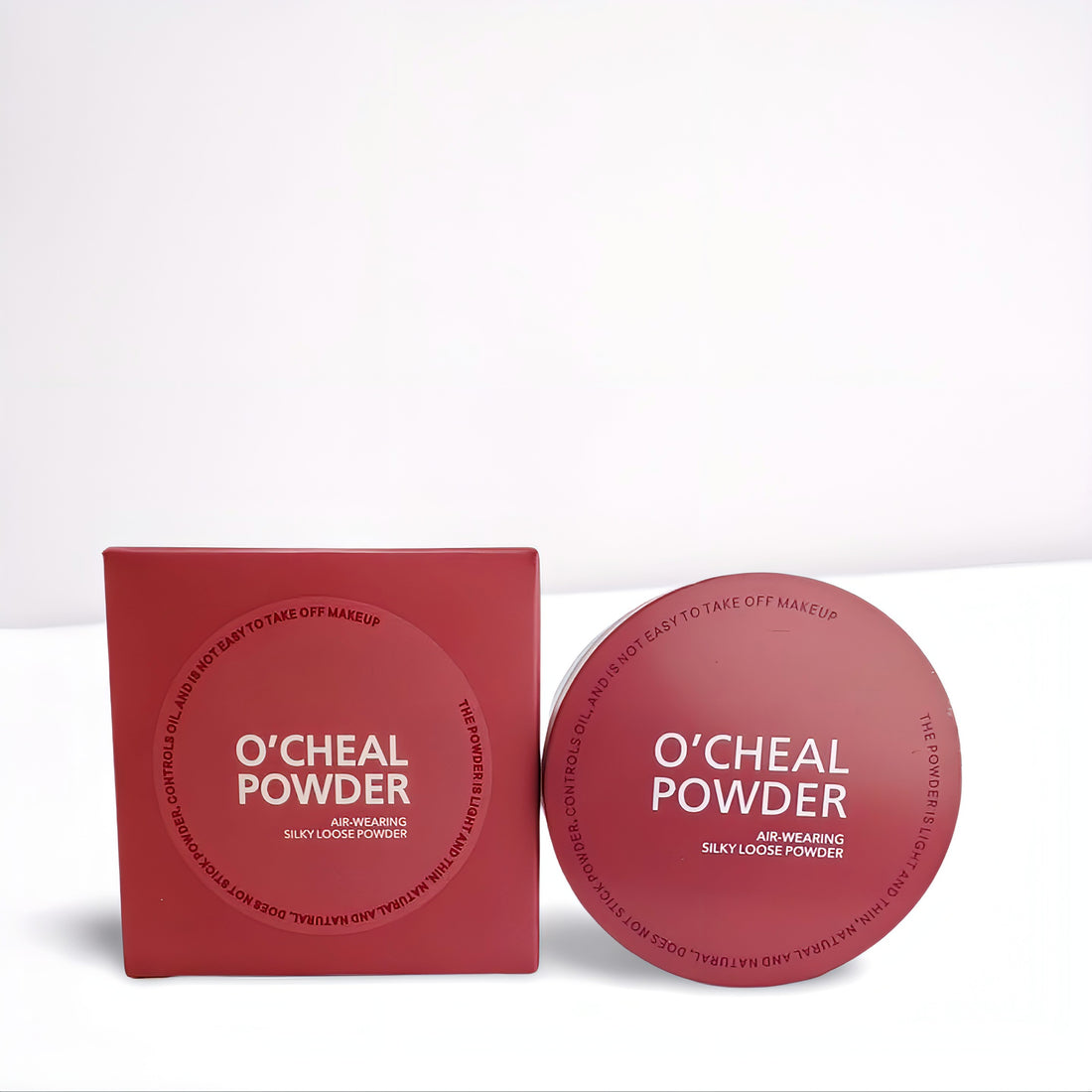 O'Cheal Air-Wearing Silky Loose Powder | Long-Lasting, Non-Sticky, and Flawless Matte Finish