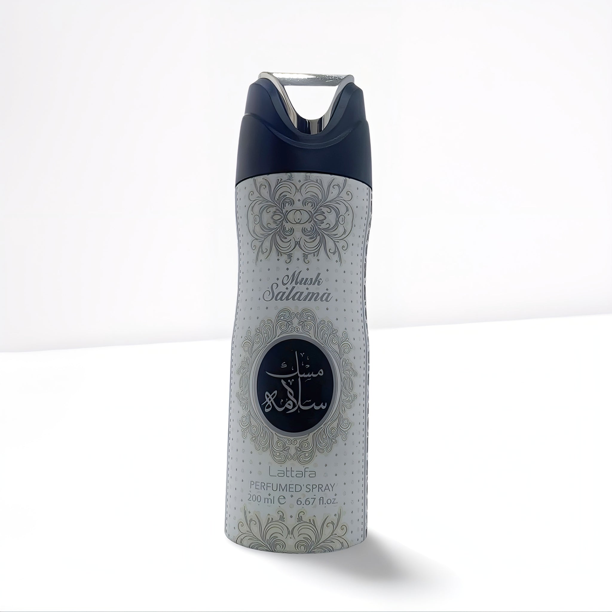 Lattafa Musk Salama Perfumed Spray – Clean White Musk & Fresh Deodorant (200ml)