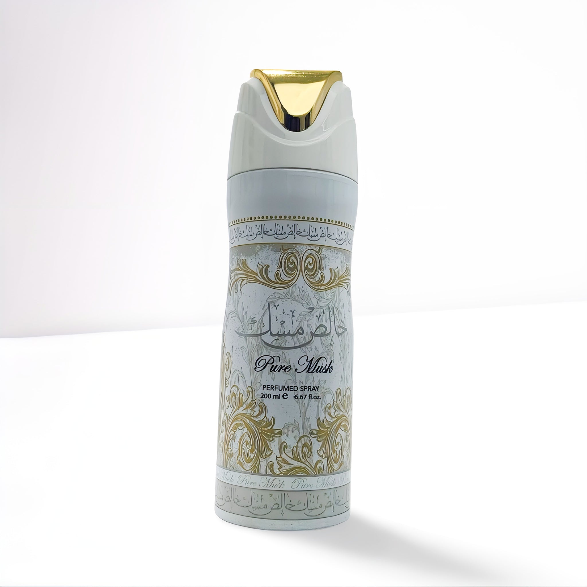 Lattafa Pure Musk (Khalis Musk) Perfumed Spray – Clean & Soft Unisex Deodorant (200ml)