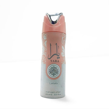 Lattafa Yara Perfumed Spray – Creamy Gourmand & Sweet Vanilla Feminine Deodorant (200ml)