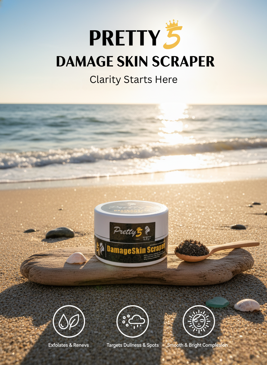 Damage Skin Scraper Whitening & Brightening - Repairing & Rejuvenating Facial Treatment