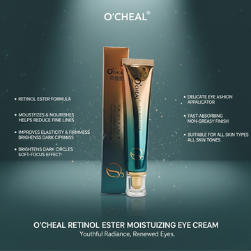 O'CHEAL Retin A Ester Elastic Moisturizing Eye Cream: Anti-Aging & Line Smoothing