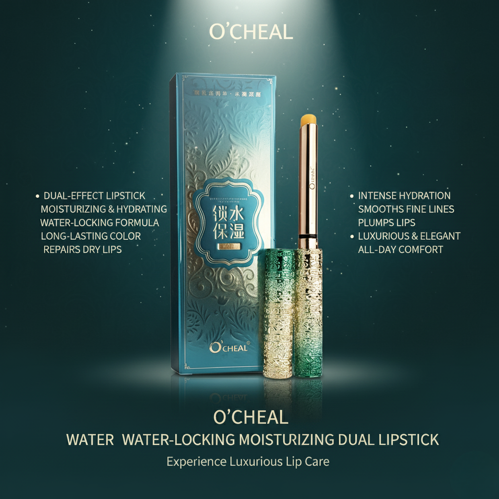 O'Cheal Moisturizing Lip Balm (Green & Gold Edition)