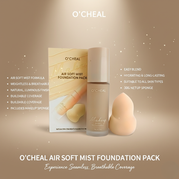 O'Cheal Air Soft Mist Foundation Pack (30g)
